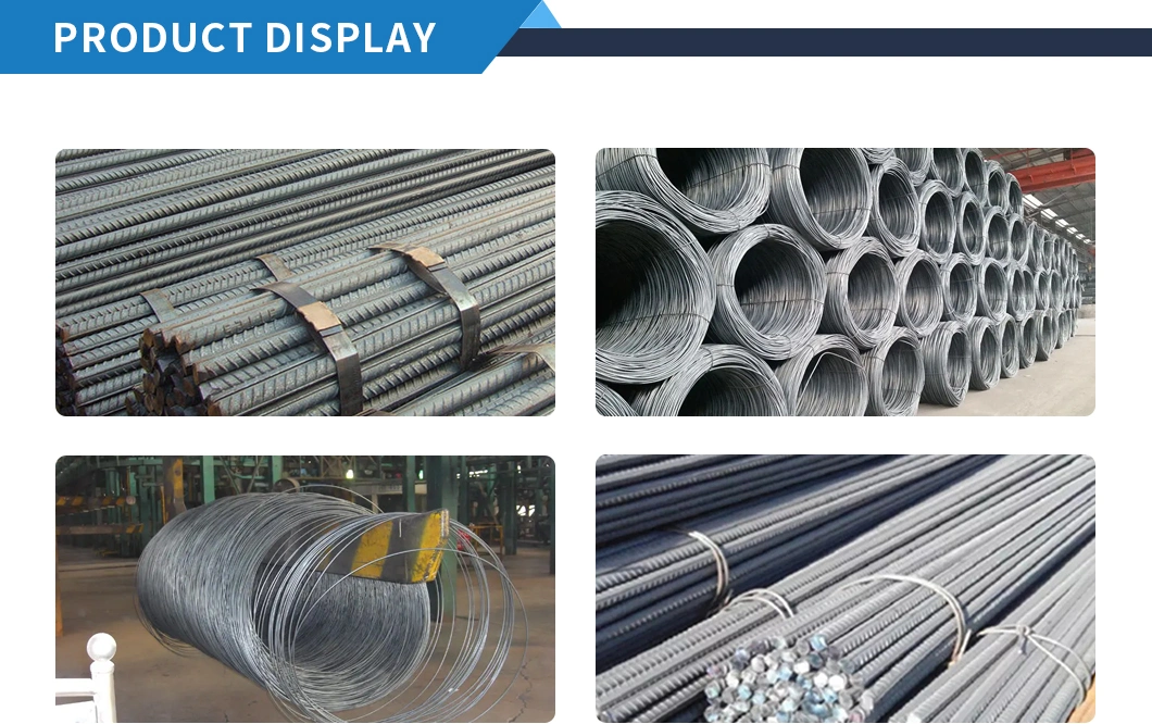 S355 HRB335 HRB400 HRB500 Hrb600 Concrete Construction Reinforcement Iron Rod Deformed Bar Steel Rebar