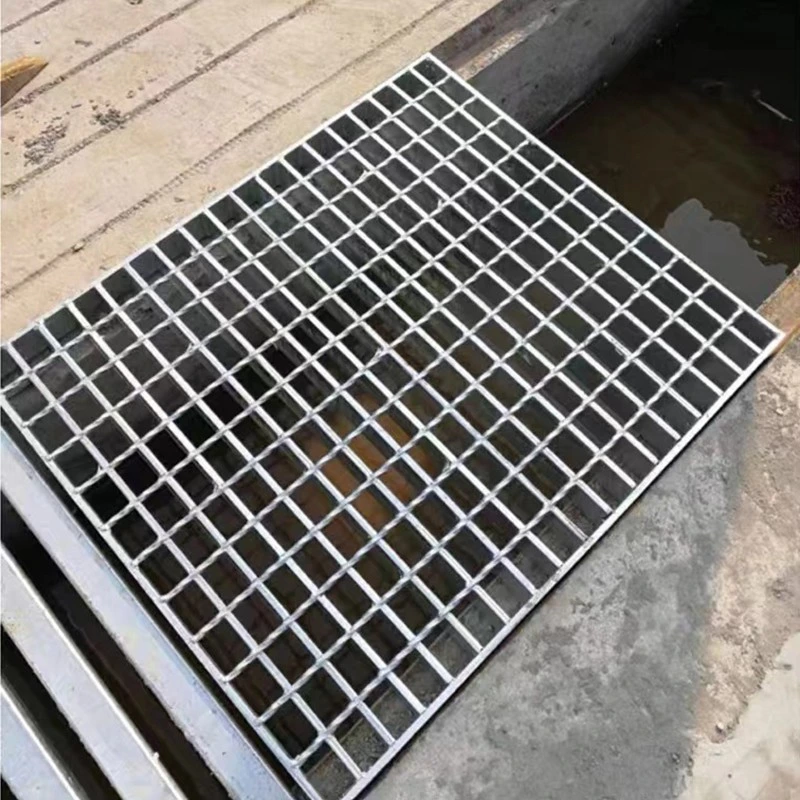 Galvanized Platform Deck Drain Separate Stainless Steel Round Bar Overflow Grating for Manhole Cover