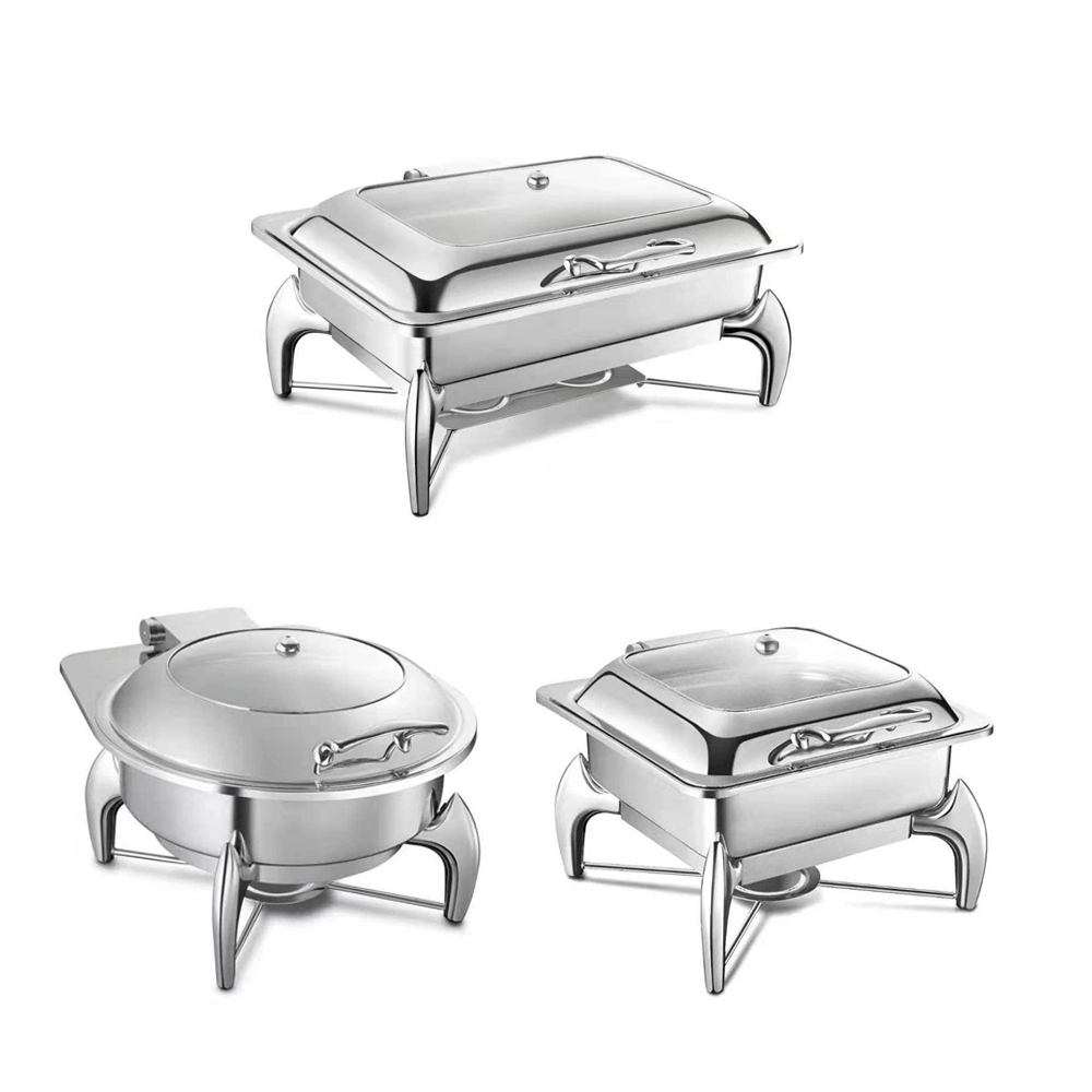 Heavybao Multi Style Stainless Steel Buffet Chafer Chafing Dish