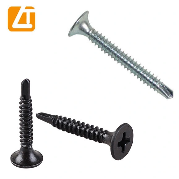 C1022A Bulge Head Harden Steel DIN18182 Black Phosphated Drywall Screws