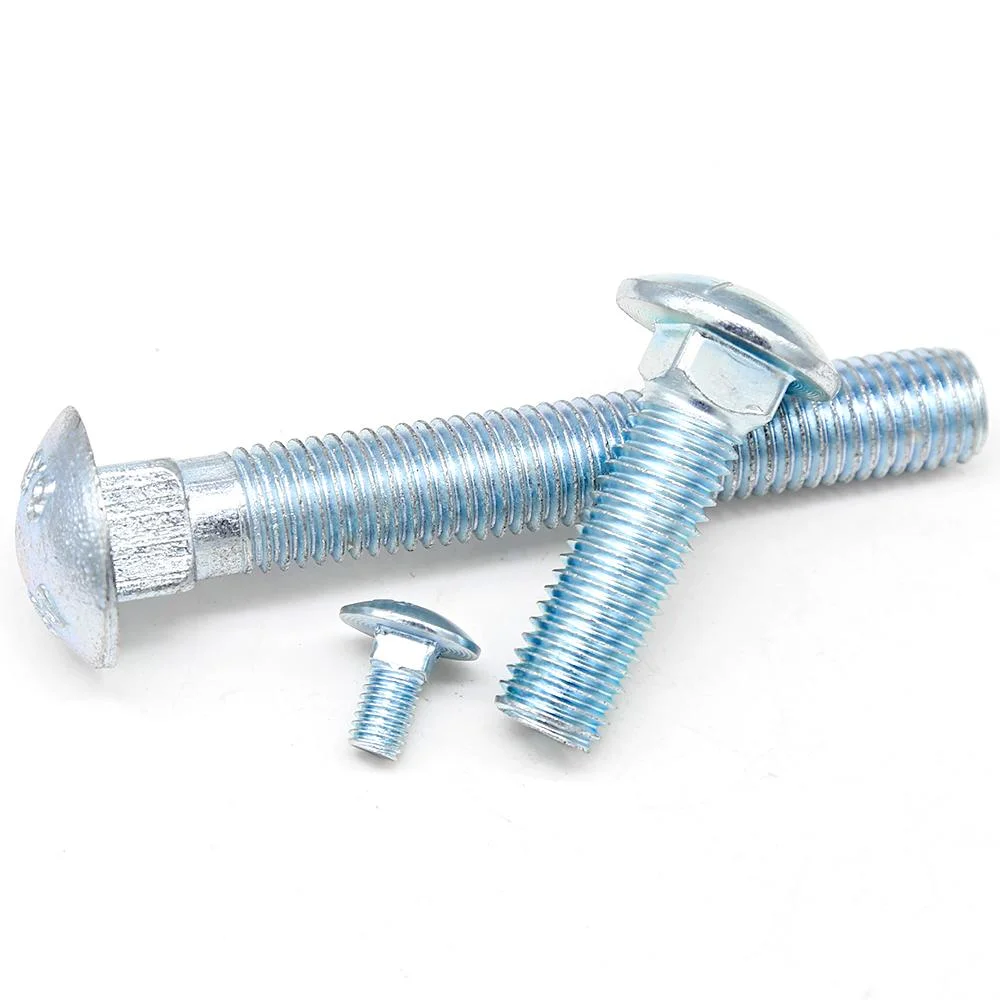 4.8 Galvanised M12 Grade 10.9 Cup Head Carriage Bolt with Nut