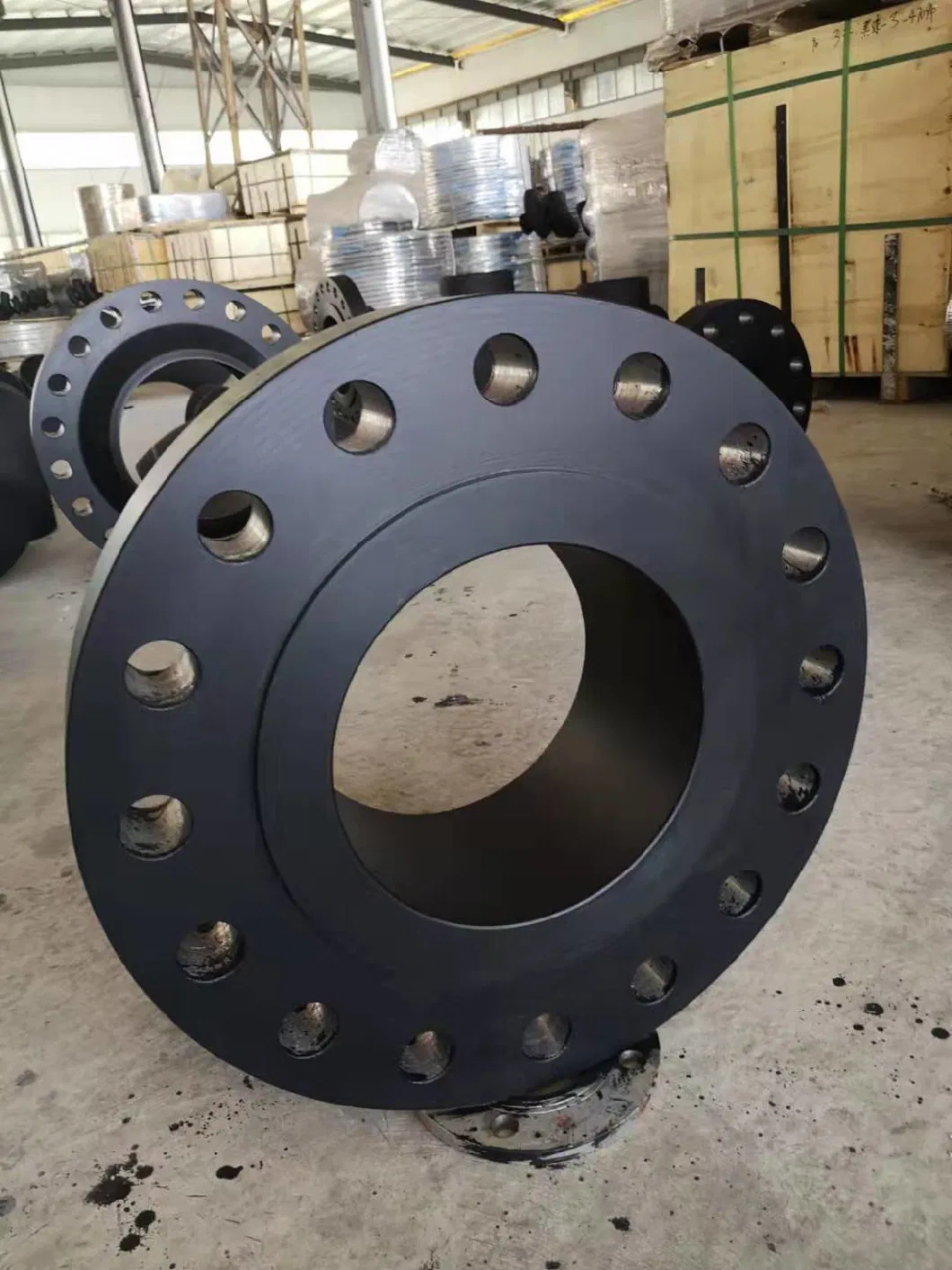 A105 Carbon Steel 78 Inch Large Diameter Plate Flange