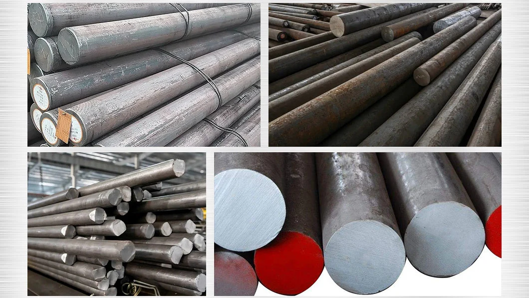 A36 Ss400 Q235 Hot Rolled Mild Steel 1045 4140 4130 Carbon Steel Round Bar