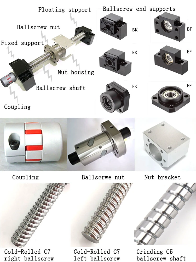 Homemade Low Price Metric Precision Ballscrews