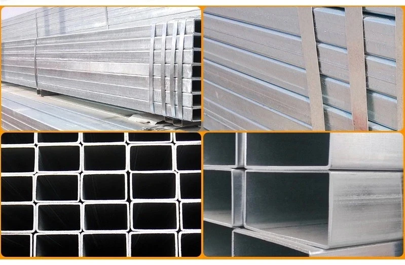 Galvanized Steel Square Tube 8&prime; *8&prime; 8&prime; *12&prime; in Stock