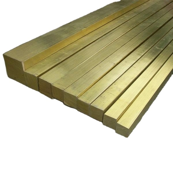 C38000 Flat Brass Bar Cuzn40 Free Cutting Brass Busbar