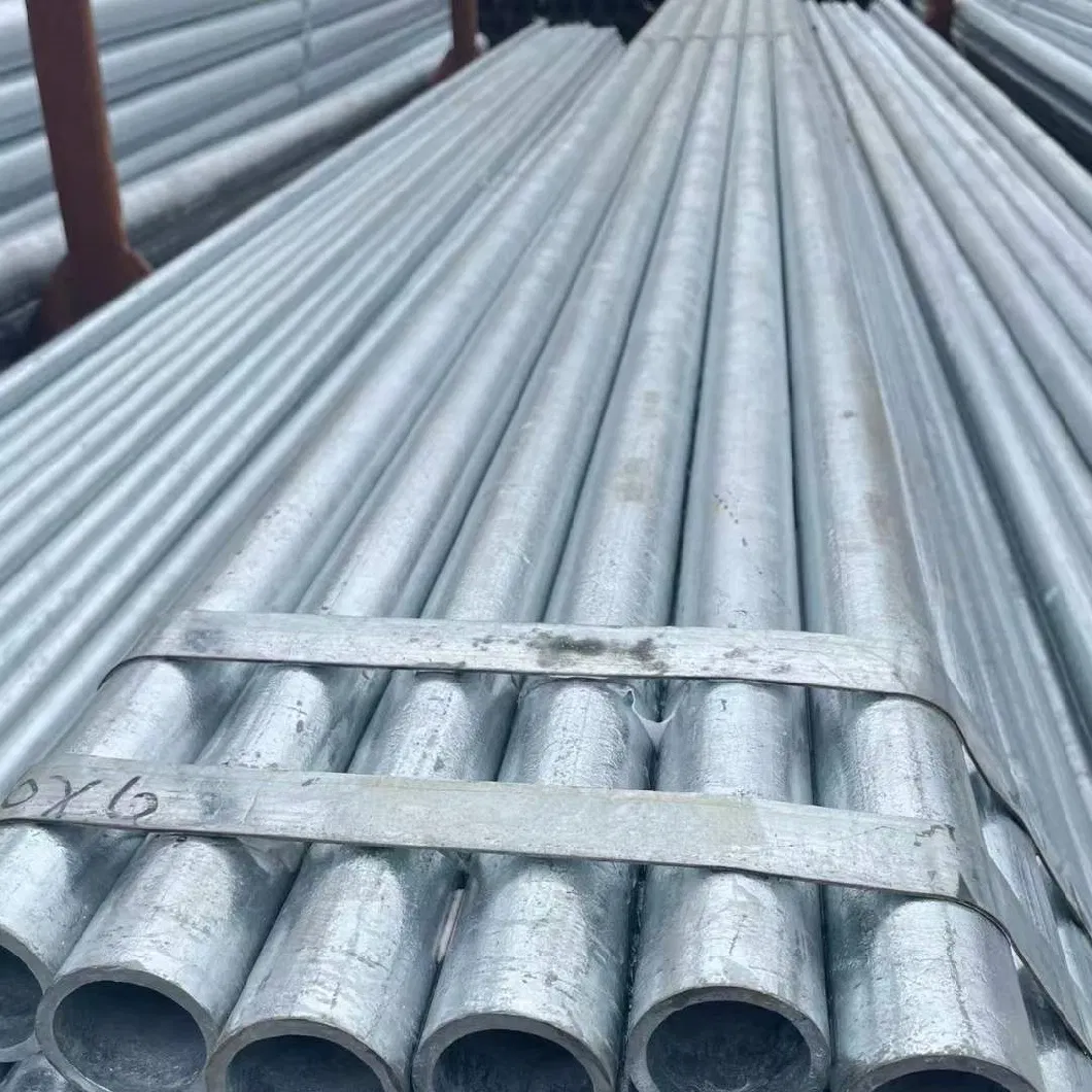 Wholesale Hot DIP Galvanized Round Steel Pipe ASTM A106 Sch 30 Galvanized Tube