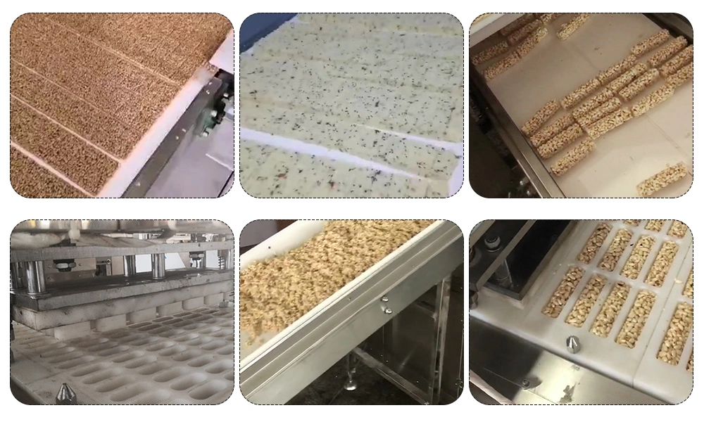 Automatic Rice Cake Production Line/Sugar Cereal Bar Machine/Granola Bar Production Line