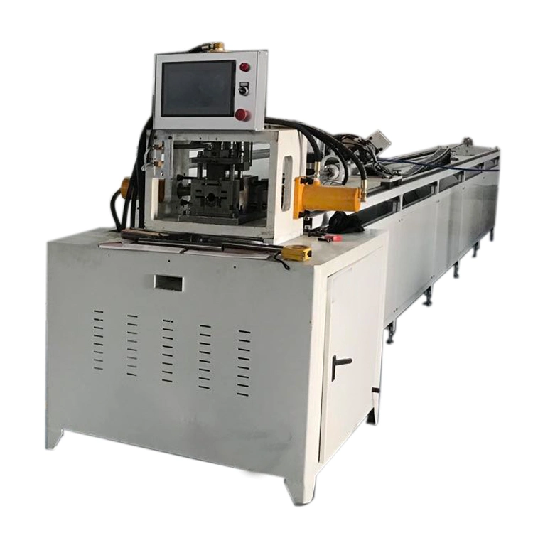 Feeding 3mcnc Double Lines Tube Pipe Hole Punching Machine