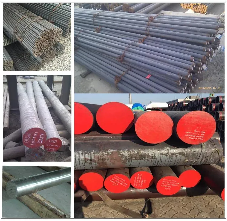 High Quality Alloy Round Steel ASTM En JIS A36 1010 1045 4140 4130 4340 8620h Ck45 42CrMo4 S235/S355jr Mild Carbon Steel Rod Bar