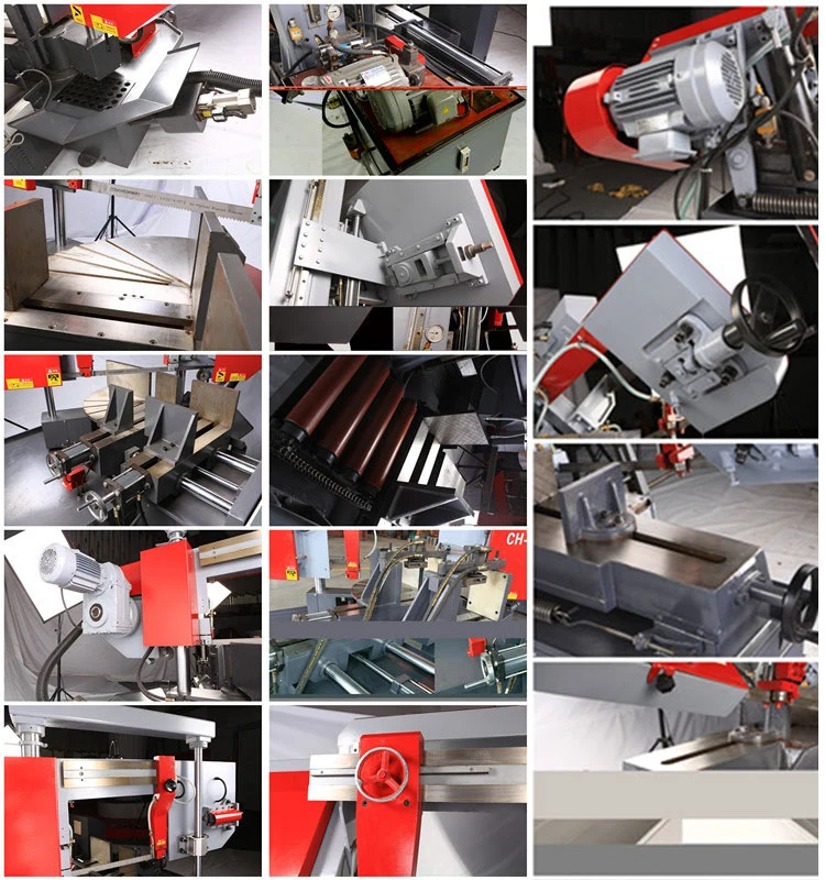 Round Bar Steel Cutting Machine Automatic Metal Sawing Machine