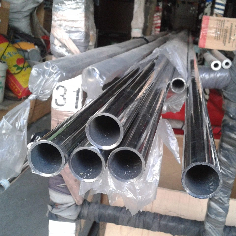 Food Grade SUS304 SUS316L Stainless Steel Pipe Bright Polished Ss Pipe