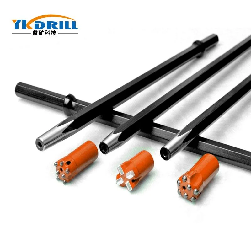 High Quality Full Carburized Mining Hex Drill Rod for 800mm