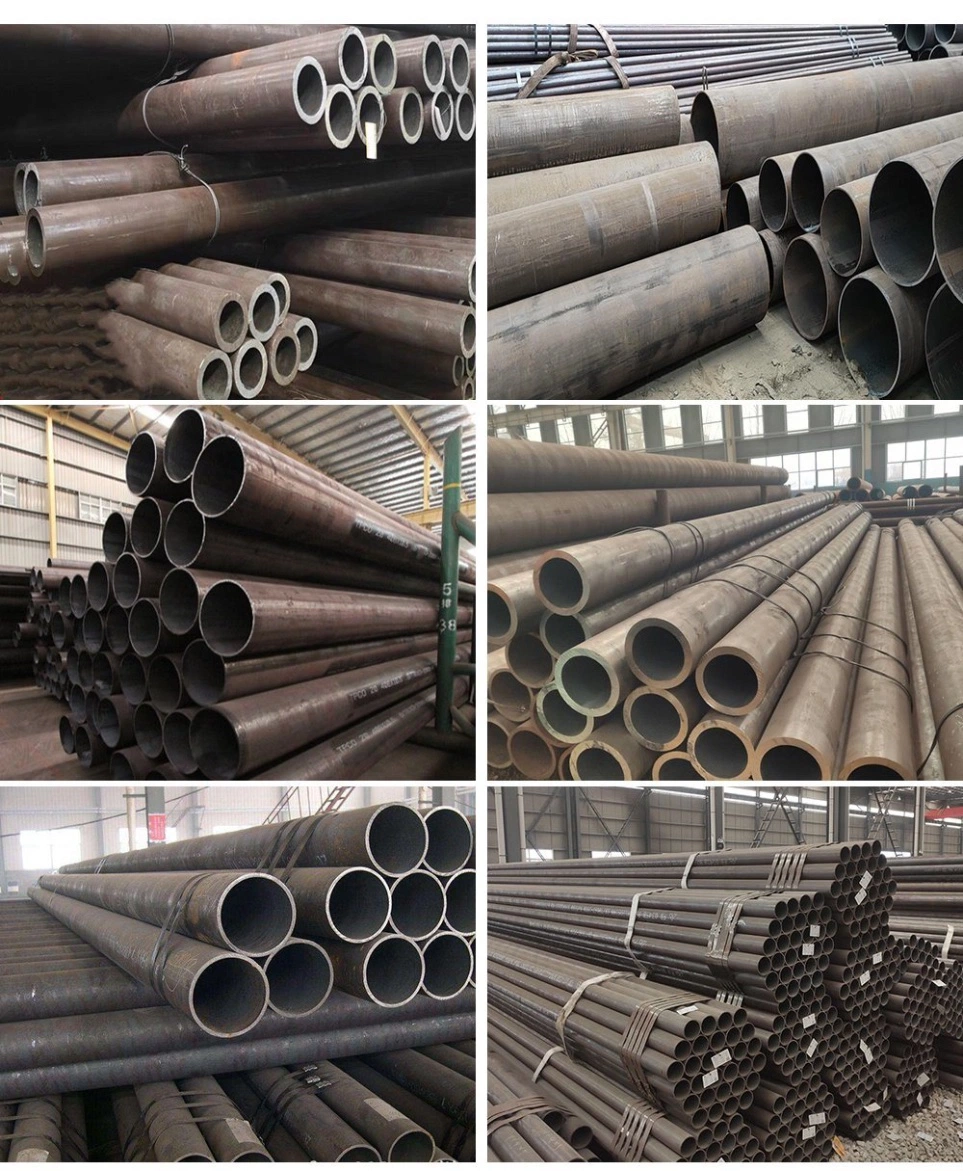 Factory Supplier China Steel Welded Pipe Carbon Round Steel Tube Price