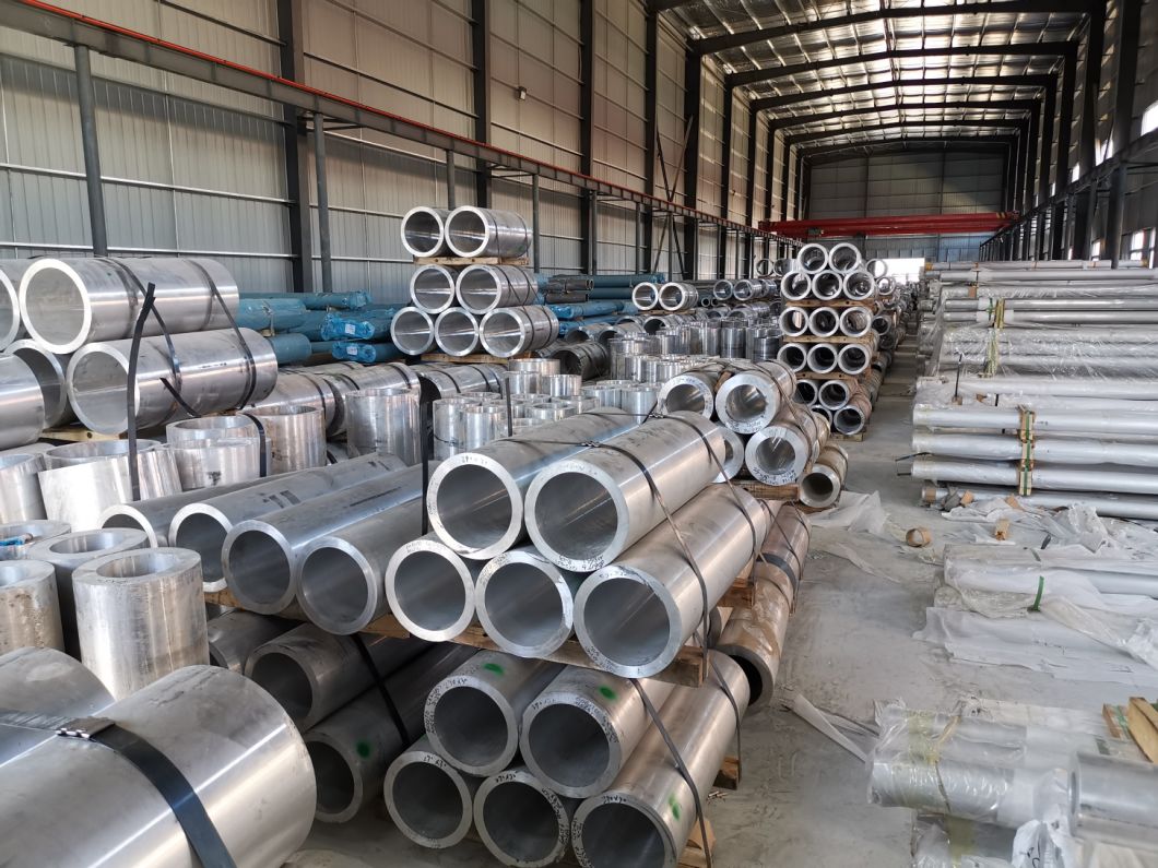 Seamless Forged Aluminum Alloy Tube, Large Diameter Aluminum Pipe 6061t6 T651