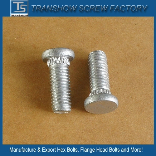 High Strength Grade 8.8 Round Head Elliptic Neck Track Bolt