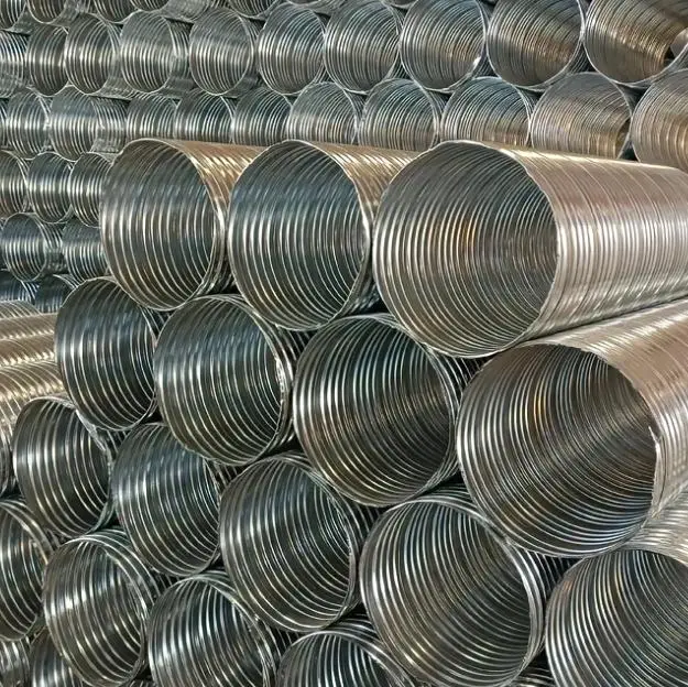 Building Materials Galvanized Corrugated Pipes/Metal Culvert Steel Pipes/Carbon Corrugated Pipes