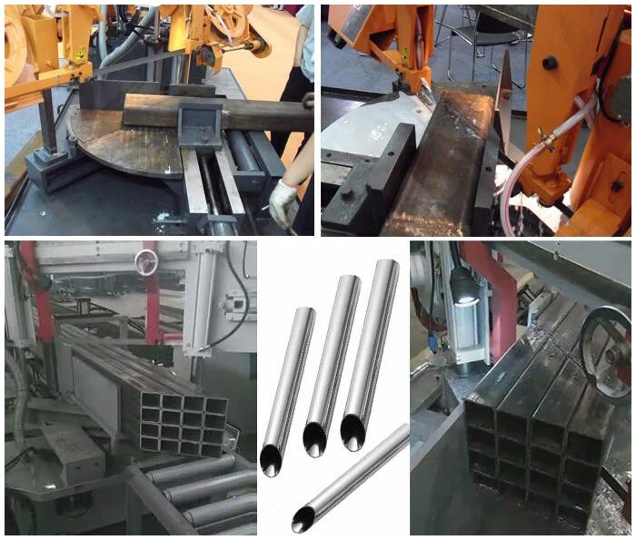 Round Bar Steel Cutting Machine Automatic Metal Sawing Machine