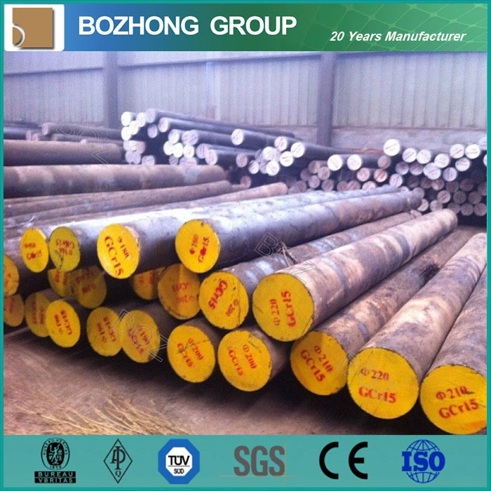 SAE 52100 Alloy Bearing Steel Round Bar with Forged Process