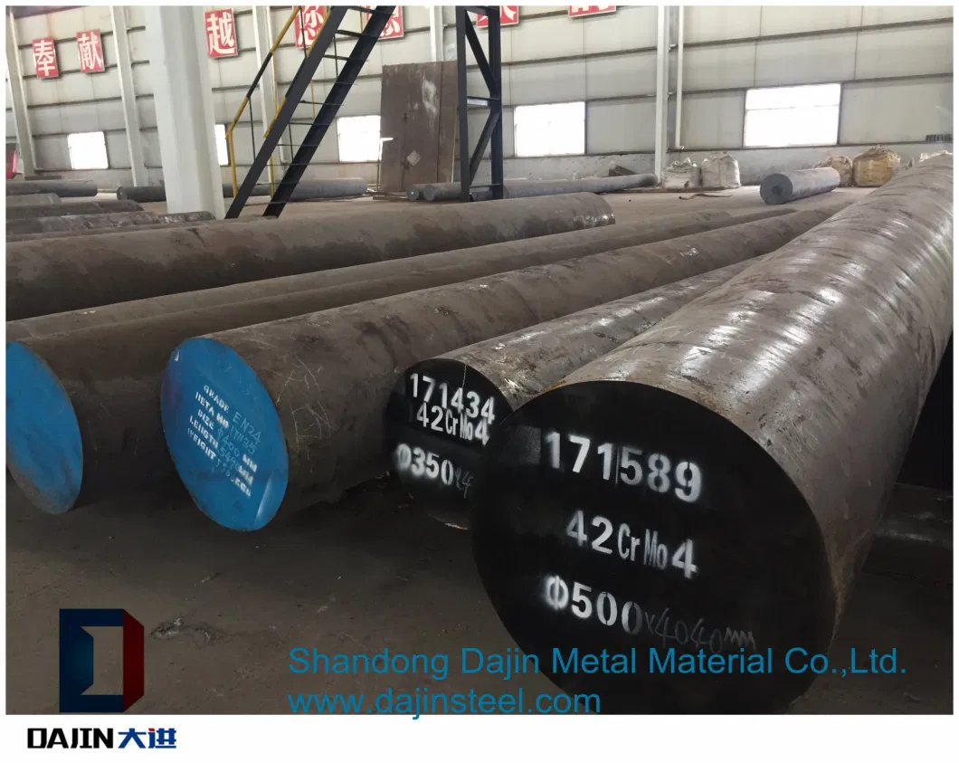 SAE4140/Scm440/42CrMo4/42CrMo/Ck45 Forged Alloy Steel Round Bar