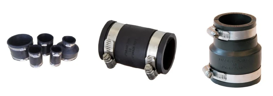 Flexible Rubber Couplings for Pipes Rubber Hose Connector Pipeline