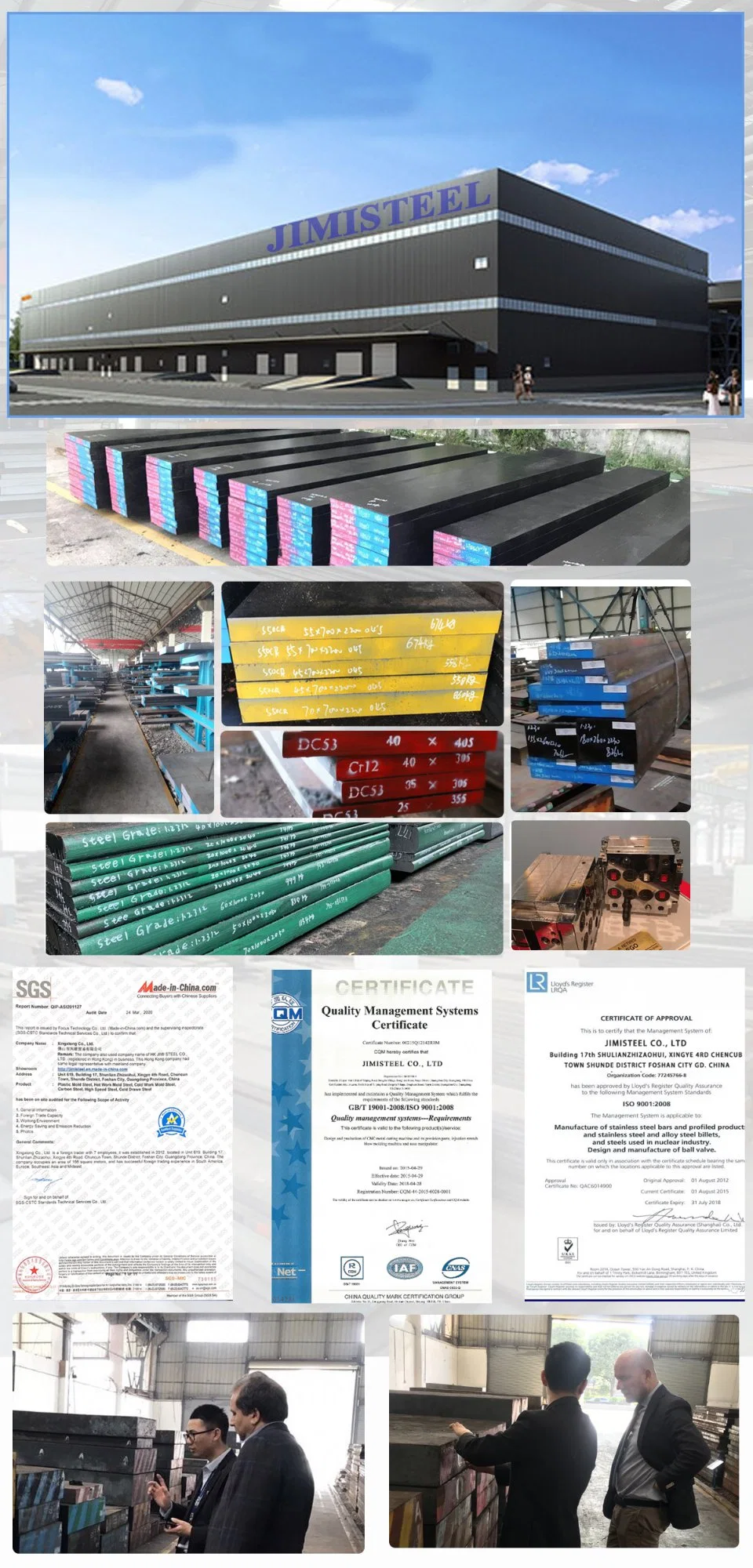 Fdac Die Steel Bar Steel Round Bars Alloy Steel 1.2344+S/ Fdac / H13+S Mold Steel