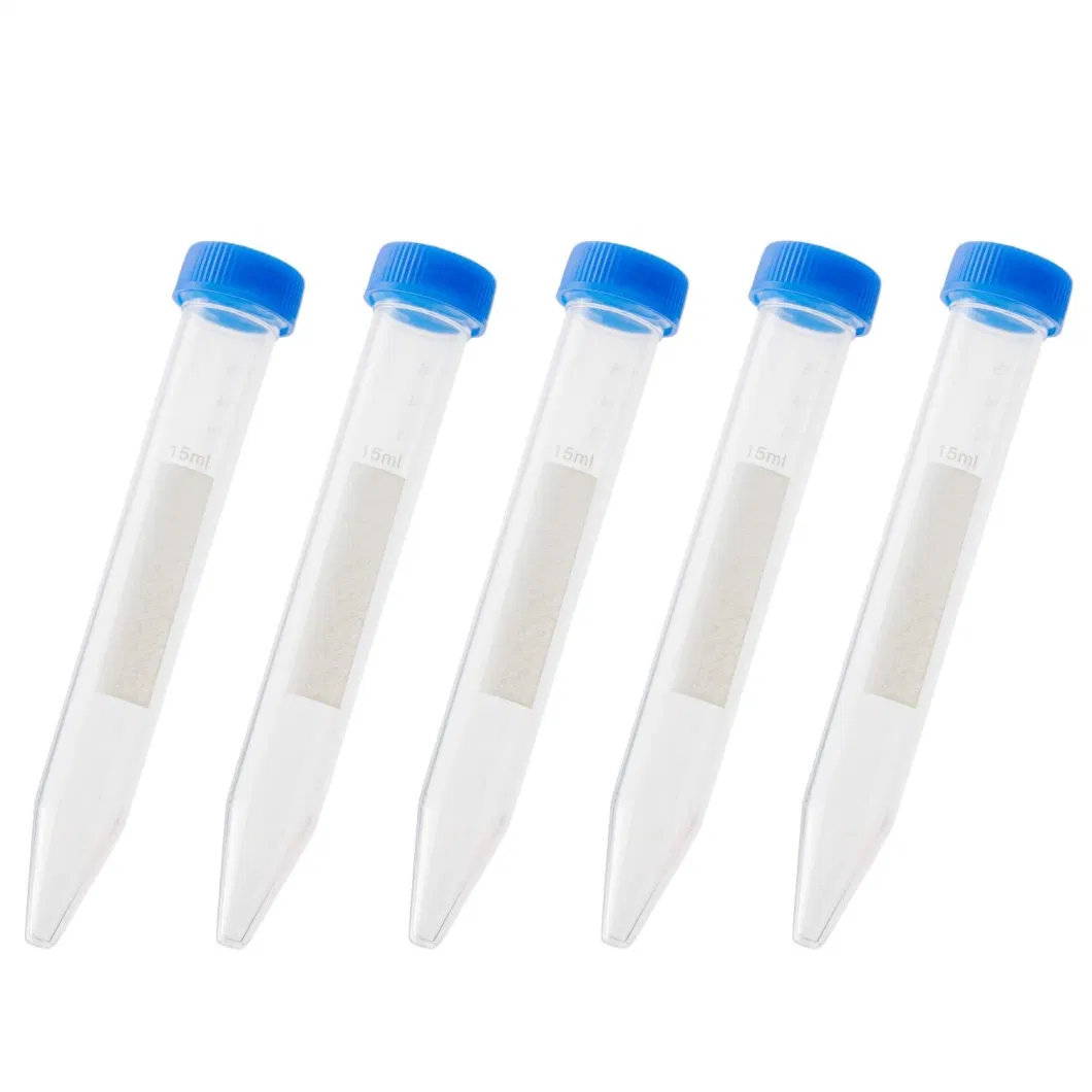 Medical Disposable Lab Conical Bottom 15ml Falcon Centrifuge Tube with CE ISO Certificate