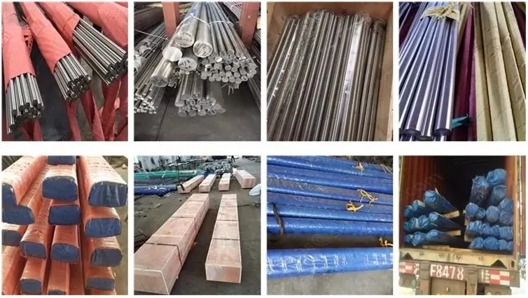 SS304/316/316 Inox Metal Iron Stainless Steel Solid Round Square Flat Rod Bar Supplier