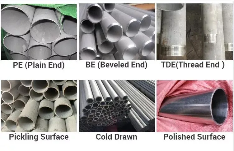 Building Material Industrial Seamless Cold Rolled Drawn Dom Stainless Ss Carbon Alloy Round Square Rectangular Precision Steel Tube Tubing Pipe 210 304 316 316L