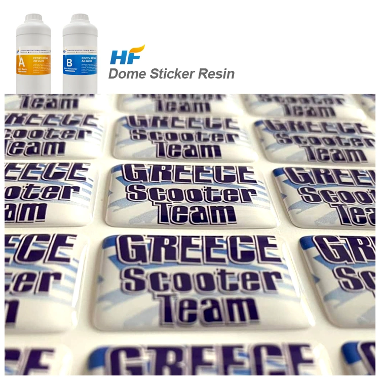 Flexible Epoxy Doming Resin Soft Epoxy for Dome Sticker