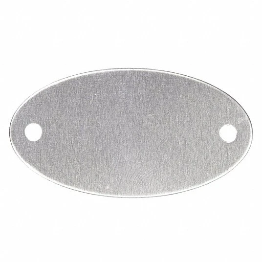 1 1/4&quot; Dia Aluminum Round Hang Tag (20Y562)