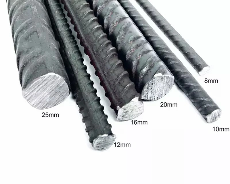 Steel Rebar Deformed Steel Bar Iron Rods for Construction/Concrete/Building Diameter 10mm 12mm 20mm Steel Rebar Price Deformed Bar Iron Rod Mild Steel Rebar