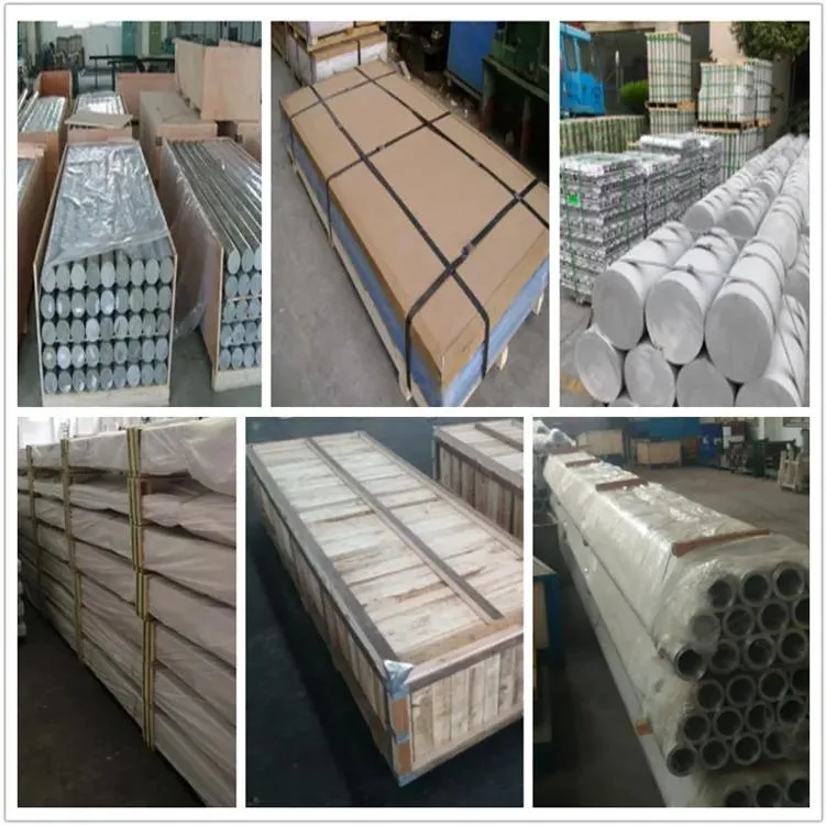 Factory Price 150mm 200mm 300mm Large Diameter Metal Aluminum/Aluminium Round Solid Rods 6061/6063/6082 Extruded Aluminum Alloy Billet Bar with High Quality