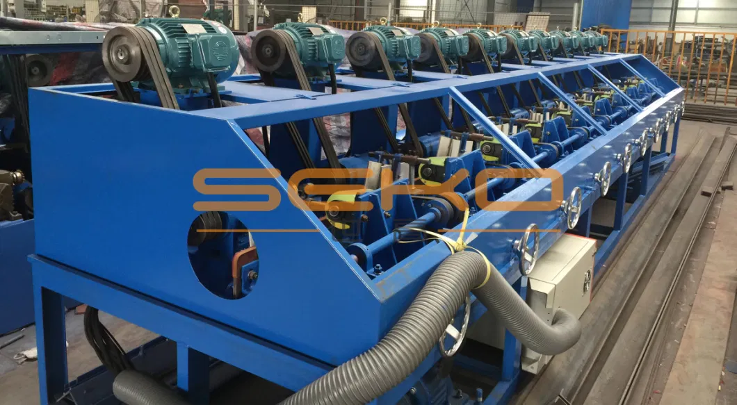 Pipe Polishing Machine for Buffing Stainless Steel Round Tubes