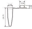 Individual, 0.5ml, Dome Cap, Clear, Dnase and Rnase and Human DNA Free, CE, ISO Certified PCR Tubes.