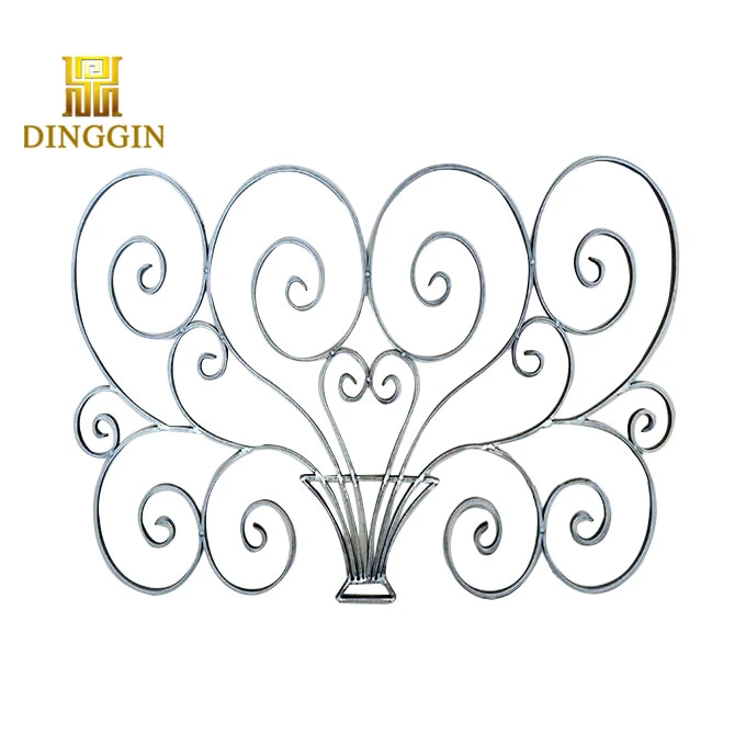 Wrought Iron Round Bars with Pierced Holes