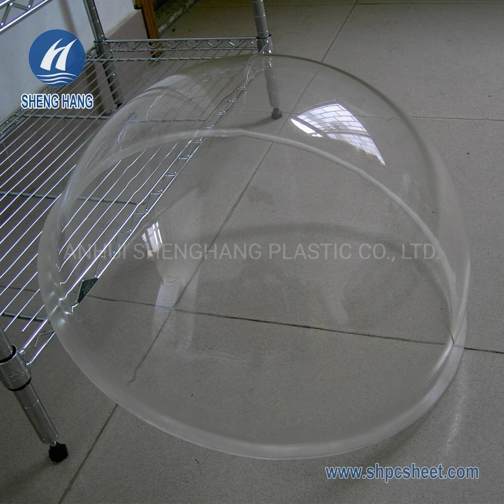 UV Resistance PC Sheet Processing Plastic Dome Customized Polycarbonate Dome Skylight