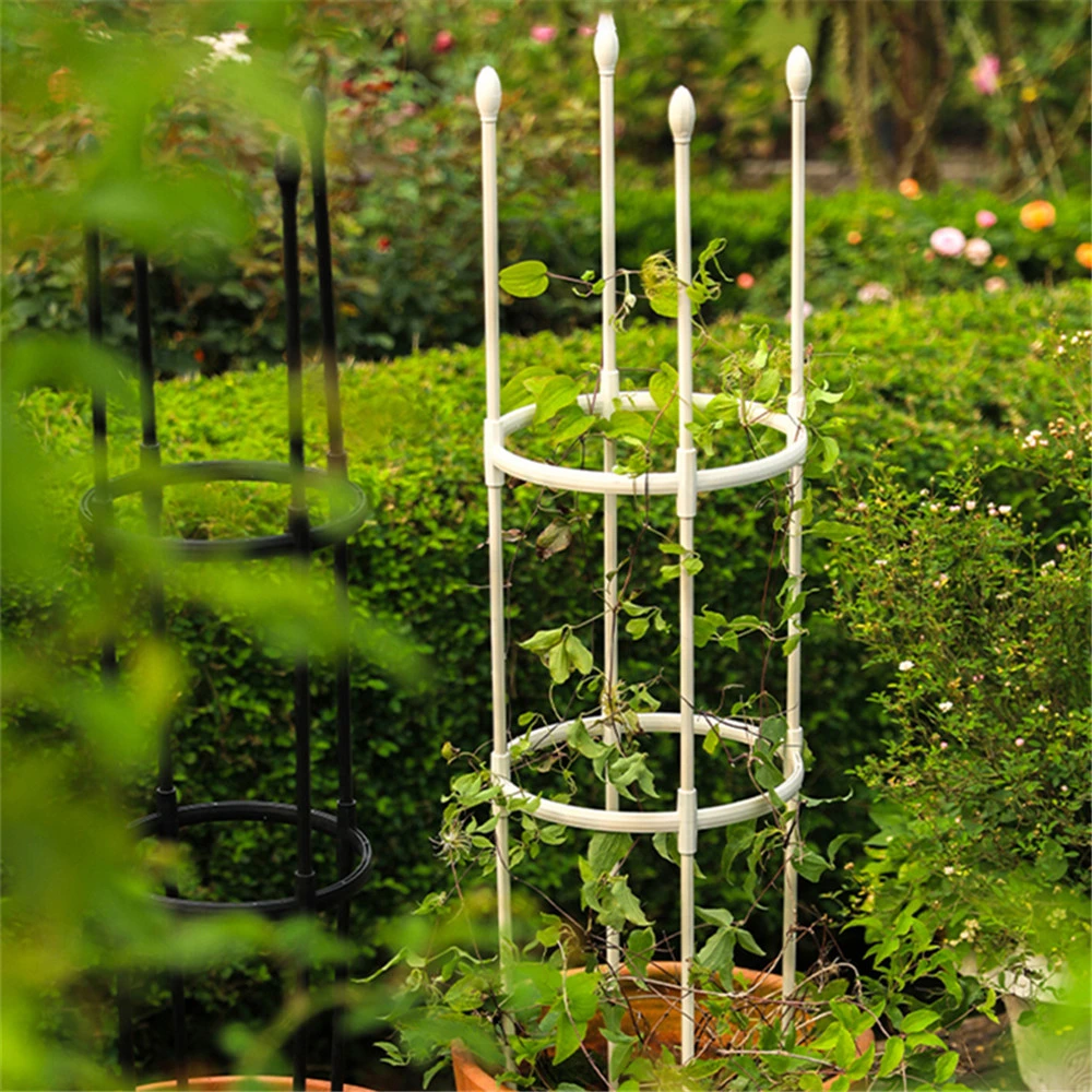 Straight Type Garden Plant Lianas Climbing Trellis Outdoor Flower Metal Support Rod