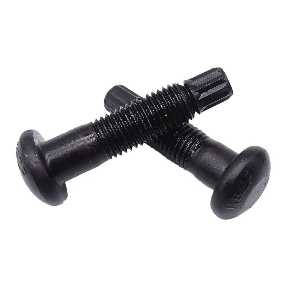 High Strength Steel Structure Torsional Shear Bolts Semi-Round Head Screws