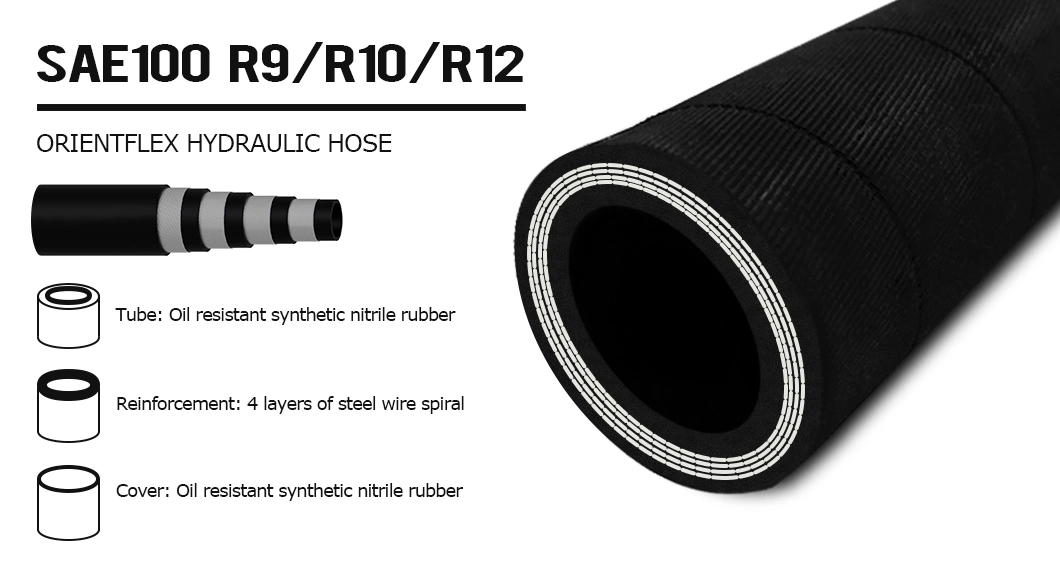 Half Inch Universal SAE 100 R10 Hydraulic Hose