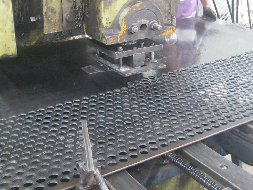 Perforated Punching Round Hole Mesh Perforated Metal Mesh