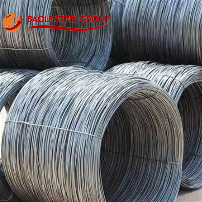 From 11 Years Manufacturer Steel Wire Rod for Grade SAE1006 1008 1018 Q195 Q235 Steel Wire Rod