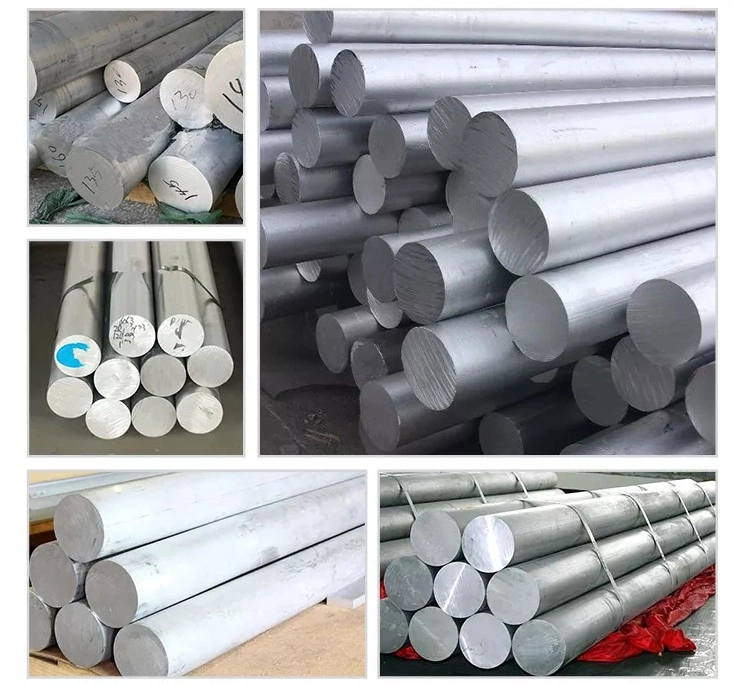 Manufacturer Price 6061 6063 6082 7075 7A09 2024 2023 3003 T5 T6 T651 Alloy Aluminum Round Rod Bar Price