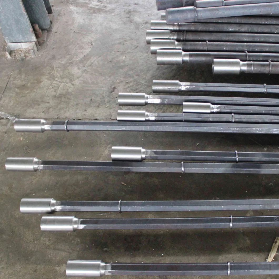 High Quality Full Carburized Mining Hex Drill Rod for 800mm