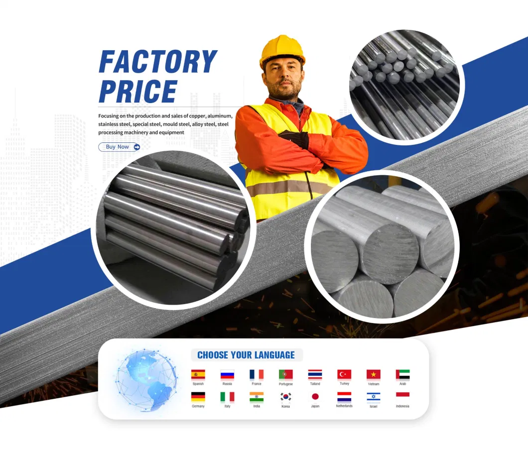 High Strength High Quality Hot Rolled 1.7241 60crmo3-3 4160 Sup13 A34603 60crmnmo Spring Steel Price Alloy Structural Steel Round Bar