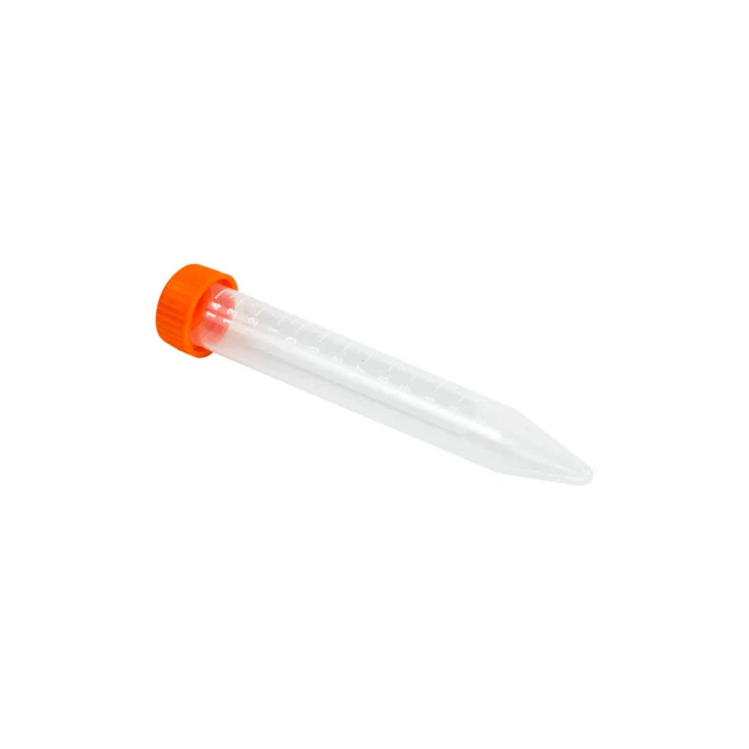 Medical Disposable Lab Conical Bottom 15ml Falcon Centrifuge Tube with CE ISO Certificate