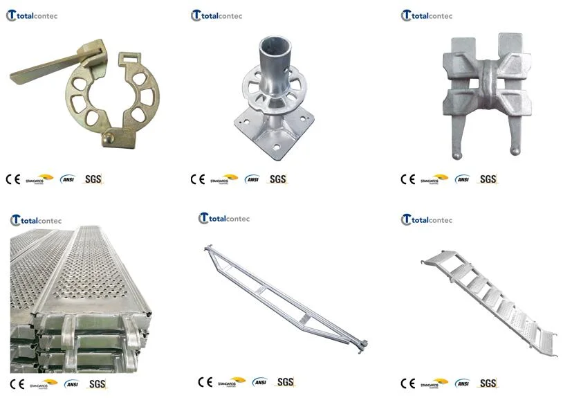 High Quality Layher Type Ringlock/Allround Supporting Scaffolding for Civil Engineering/Formwork