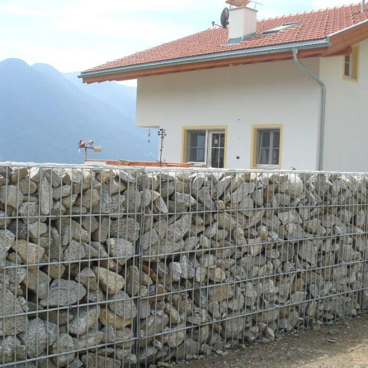 Metal Welded Galvanized Square Hole Welded Gabion Stone Box