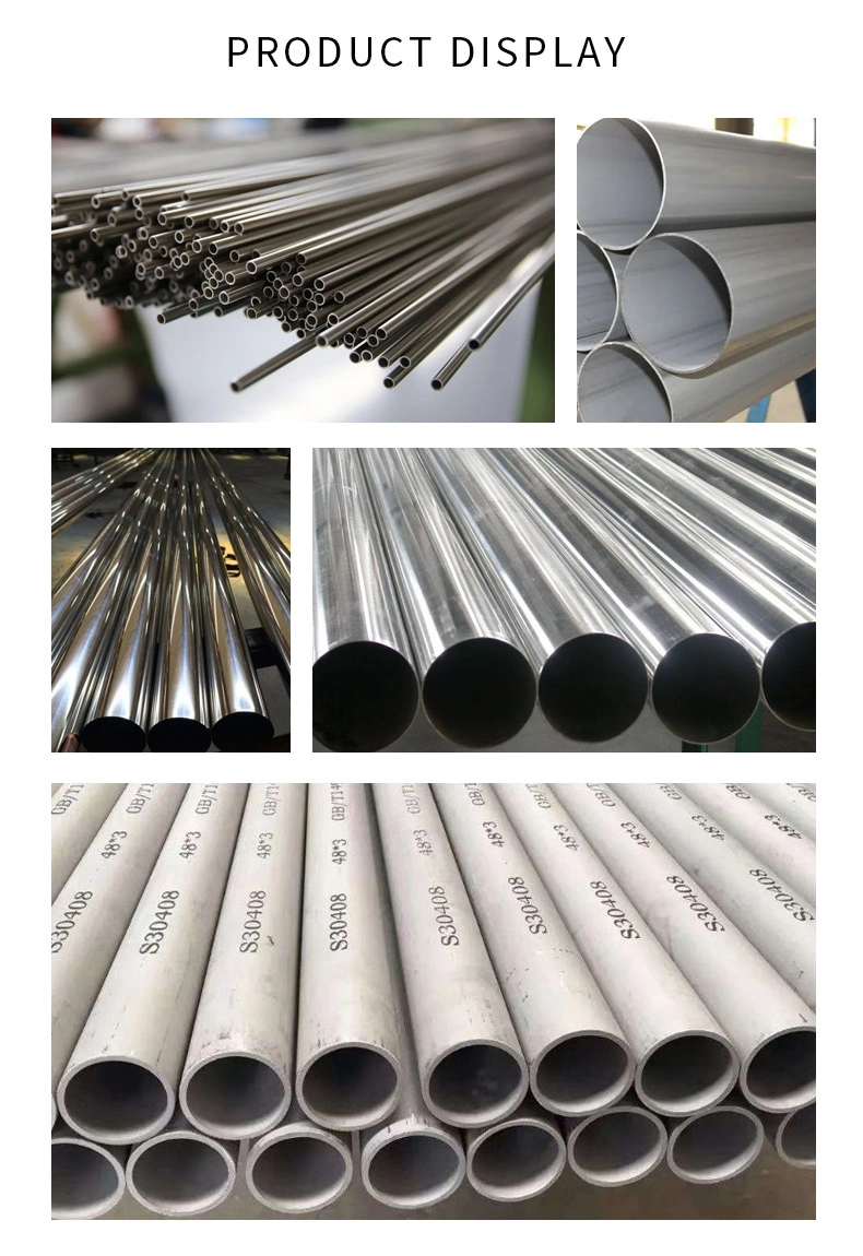 Supplier Prices 201 316 430 304 Decorative 4 Inch 6 Inch Stainless Steel Pipe Round Tubes