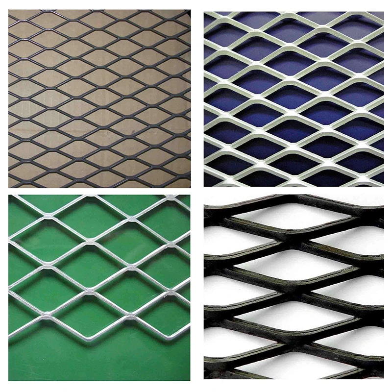 Mingwei Expanded Metal Mesh / Pulled Plate Expanded Wire Mesh for Walkway Zoo Fence Mesh